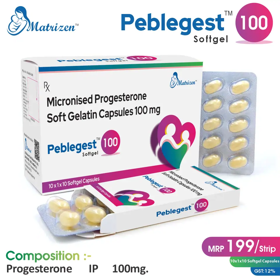 Progesterone Softgel Capsule at the best price in PCD Pharma Franchise for Hormone Replacement, Menstrual and Menopausal Support.